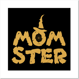 Mom-ster  -  Halloween Posters and Art